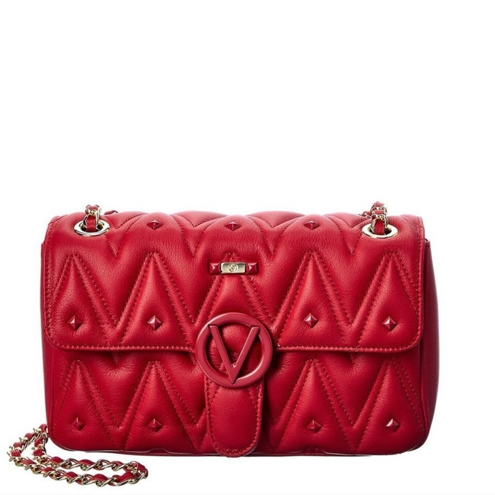 Valentino By Mario Valentino Antoinette Diamond Leather Shoulder Bag